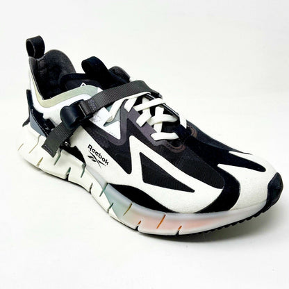 Reebok Zig Kinetica Concept Type 1 White Black Mens Running Sneakers EG8914