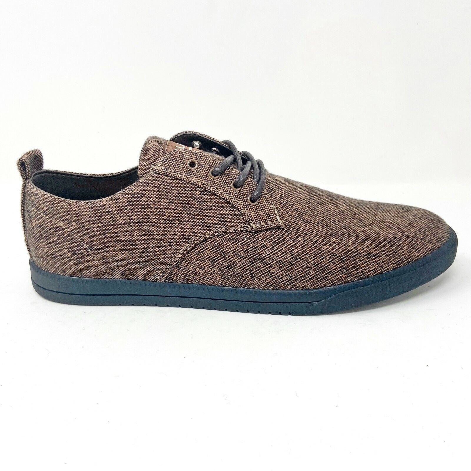 Clae Ellington Textile Umber Textile Mens Size 7 Premium Sneakers