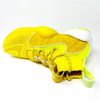 Adidas Crazy BYW x Pharrell Williams Yellow Mens Basketball Sneakers EG7724