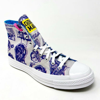 Converse Chinatown Market Chuck 70 Hi Batman White Purple Womens Shoes 167512C