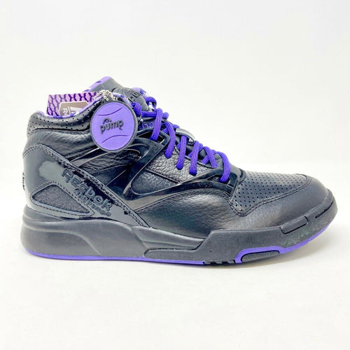 Reebok Pump Omni Lite Black Fearless Purple Hexalite Dee Brown Mens Size 9