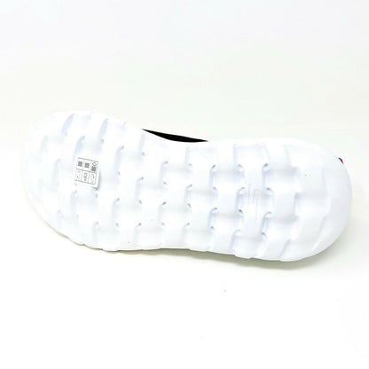 Skechers Go Walk Max Black White Mens Extra Wide Width Casual Shoes
