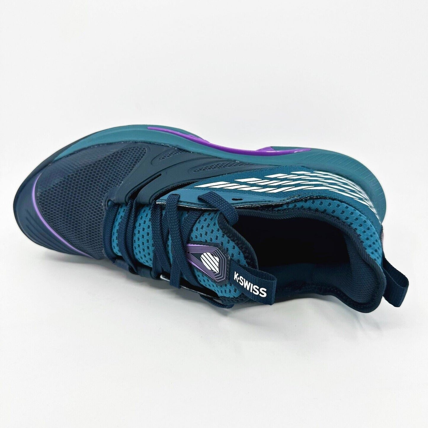 K-Swiss Speed-Trac Blue Purple Mens Pickleball Tennis Court Shoes 07392 453