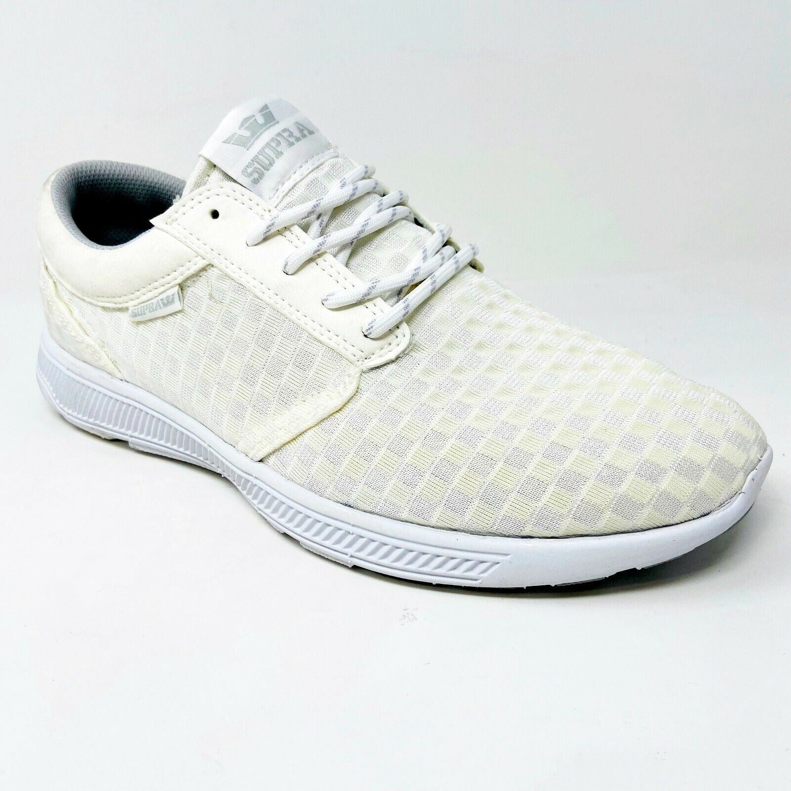 Supra Hammer Run White Mens Skateboard Shoes S55042