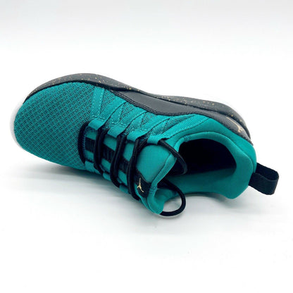 Jordan Deca Fly GP Rio Teal Metallic Gold Black Kids Sneakers 844373 300