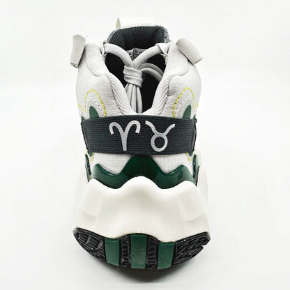 Adidas Exhibit B Mid Candace Gray Green Womens Basketball Sneakers GZ2378