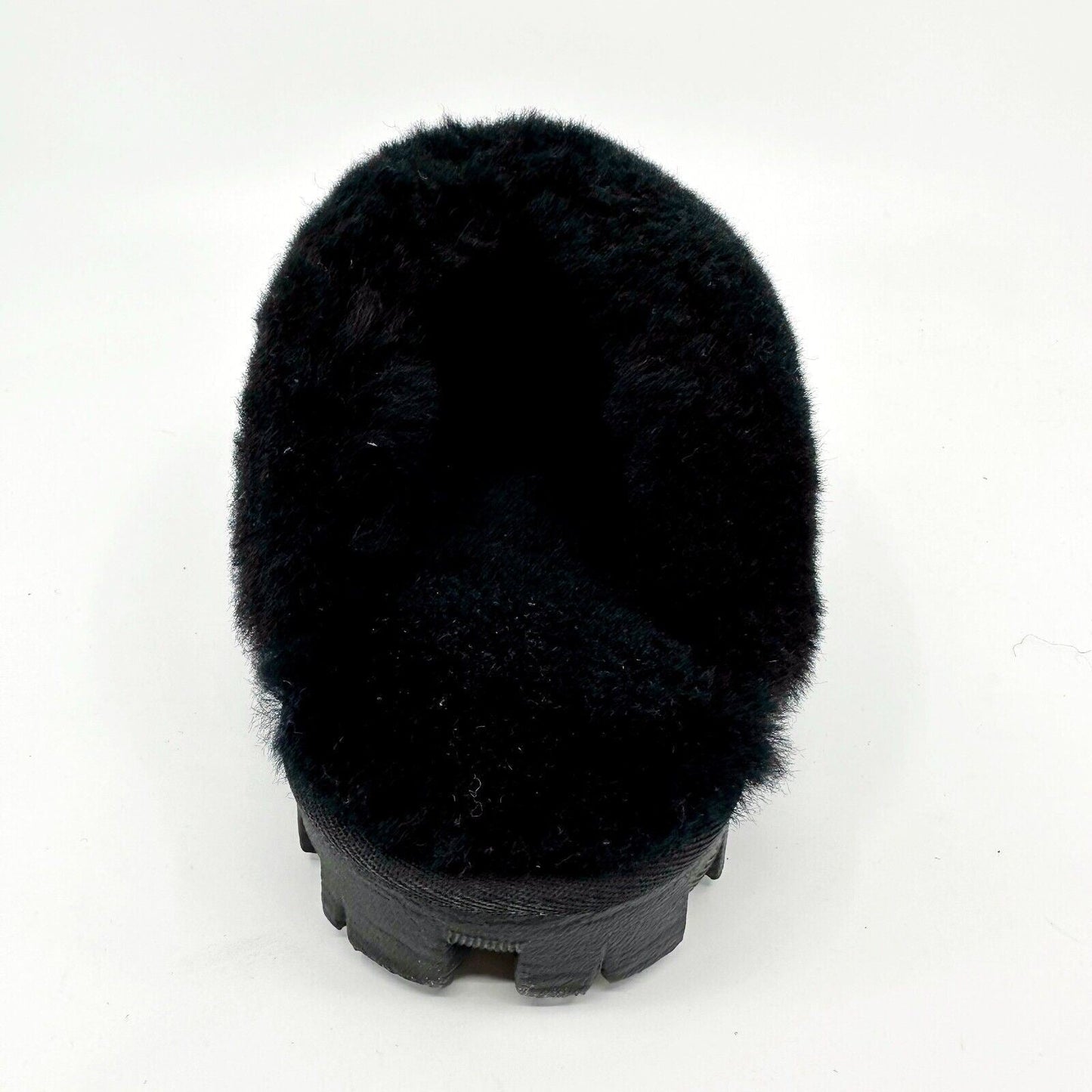 UGG Coquette Black Womens Suede Sheepskin Comfy Slippers 5125W BLK