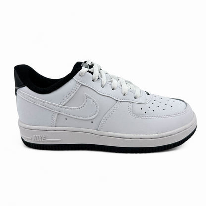 Nike Force 1 ESS White Black Kids Size 1 Athletic Sneaker
