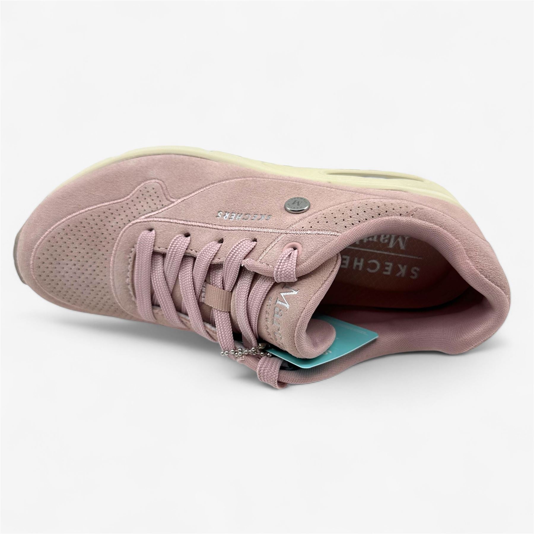 Skechers Uno County Line Rose Pink Womens Athletic Martha Stewart Sneaker