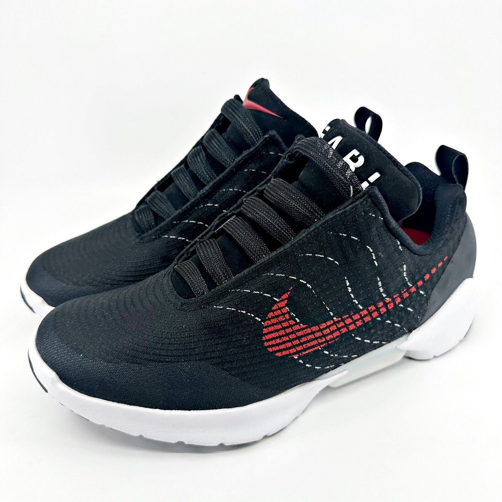 Nike Hyper Adapt 1.0 Bred EARL Black Red Mens Size 8 Self Lacing 843871 005