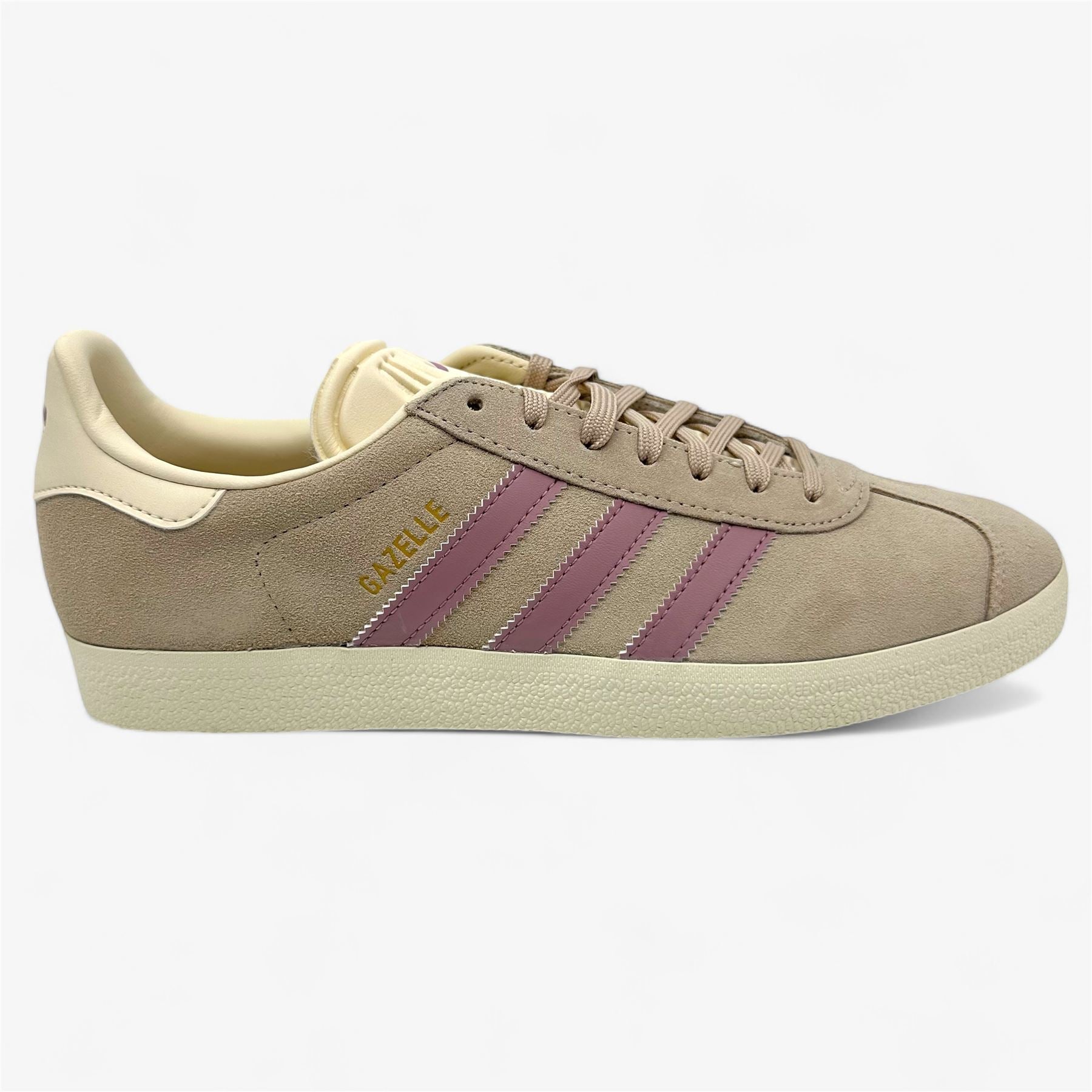 Adidas Gazelle Wonder Taupe Orchid Womens Size 10 Athletic Sneaker