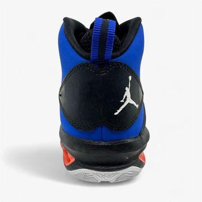 Jordan Melo M9 Game Royal White Black Orange Mens Size 9.5 Athletic Sneaker