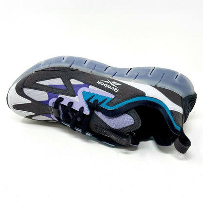 Reebok Zig Kinetica Concept Type 2 Black Teal Mens Training Sneakers FW5736