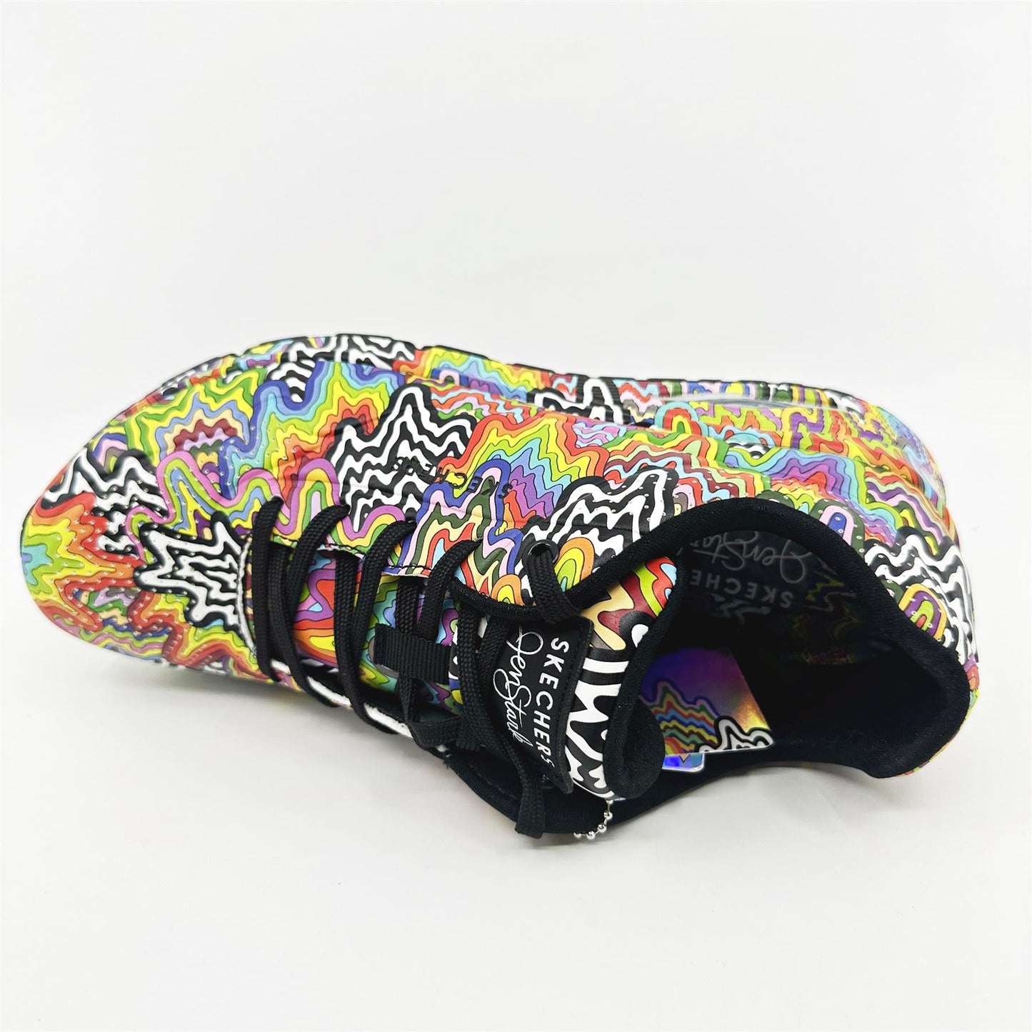 Skechers Uno Infitnite Drip Multi Womens Jen Stark Athletic Sneakers