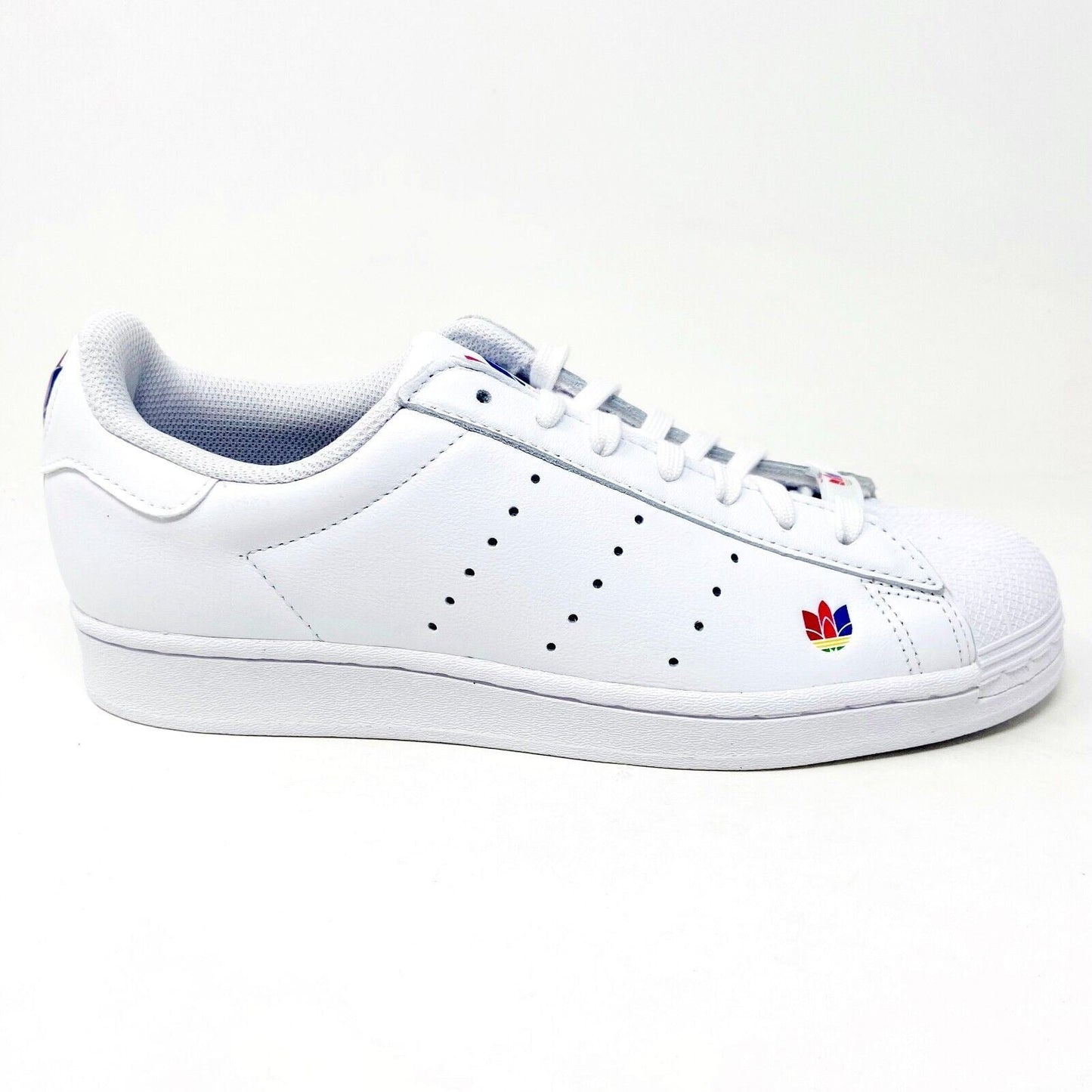 Adidas Originals Superstar Pure Cloud White Mens Inclusivity Sneakers FZ2153