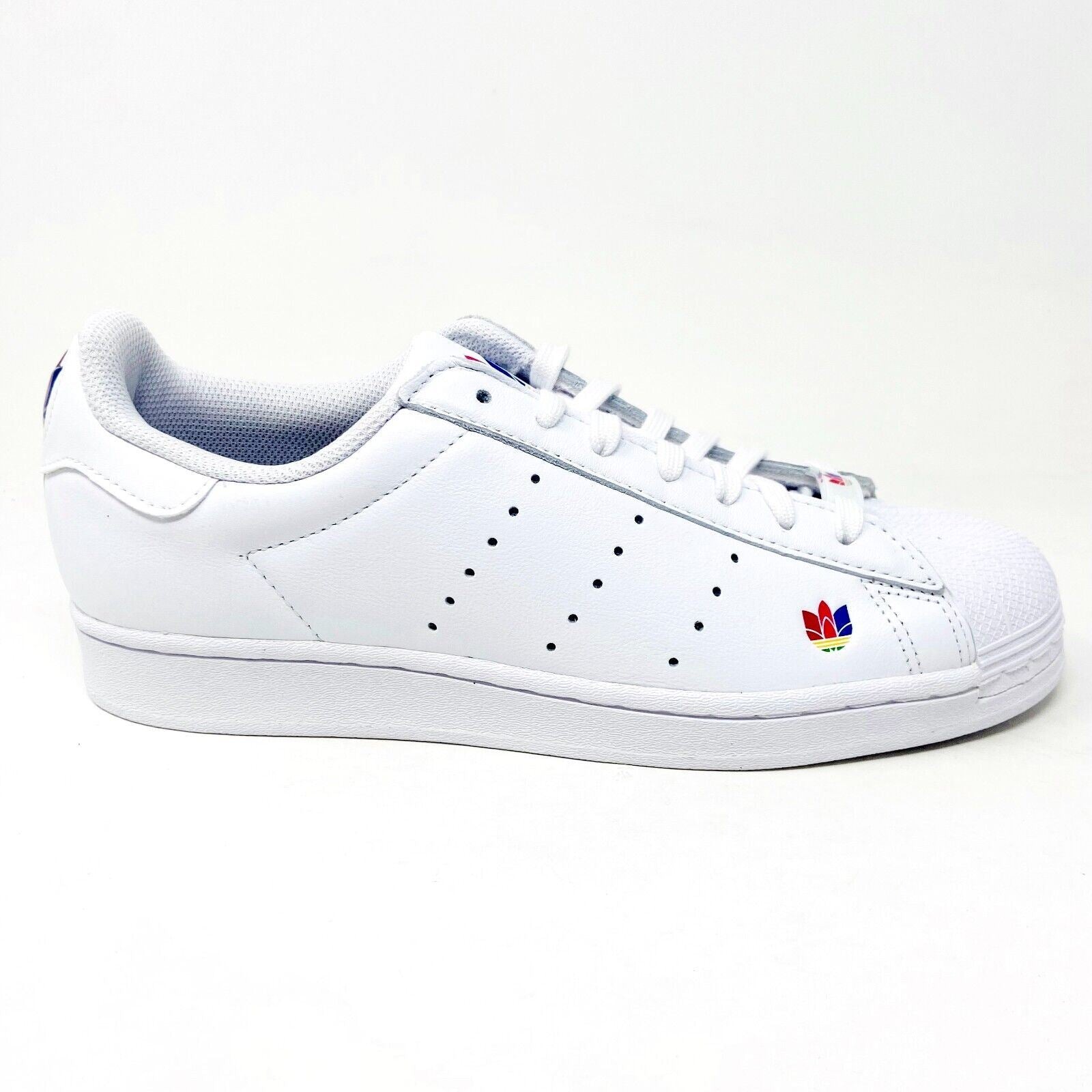 Adidas Originals Superstar Pure Cloud White Mens Inclusivity Sneakers FZ2153