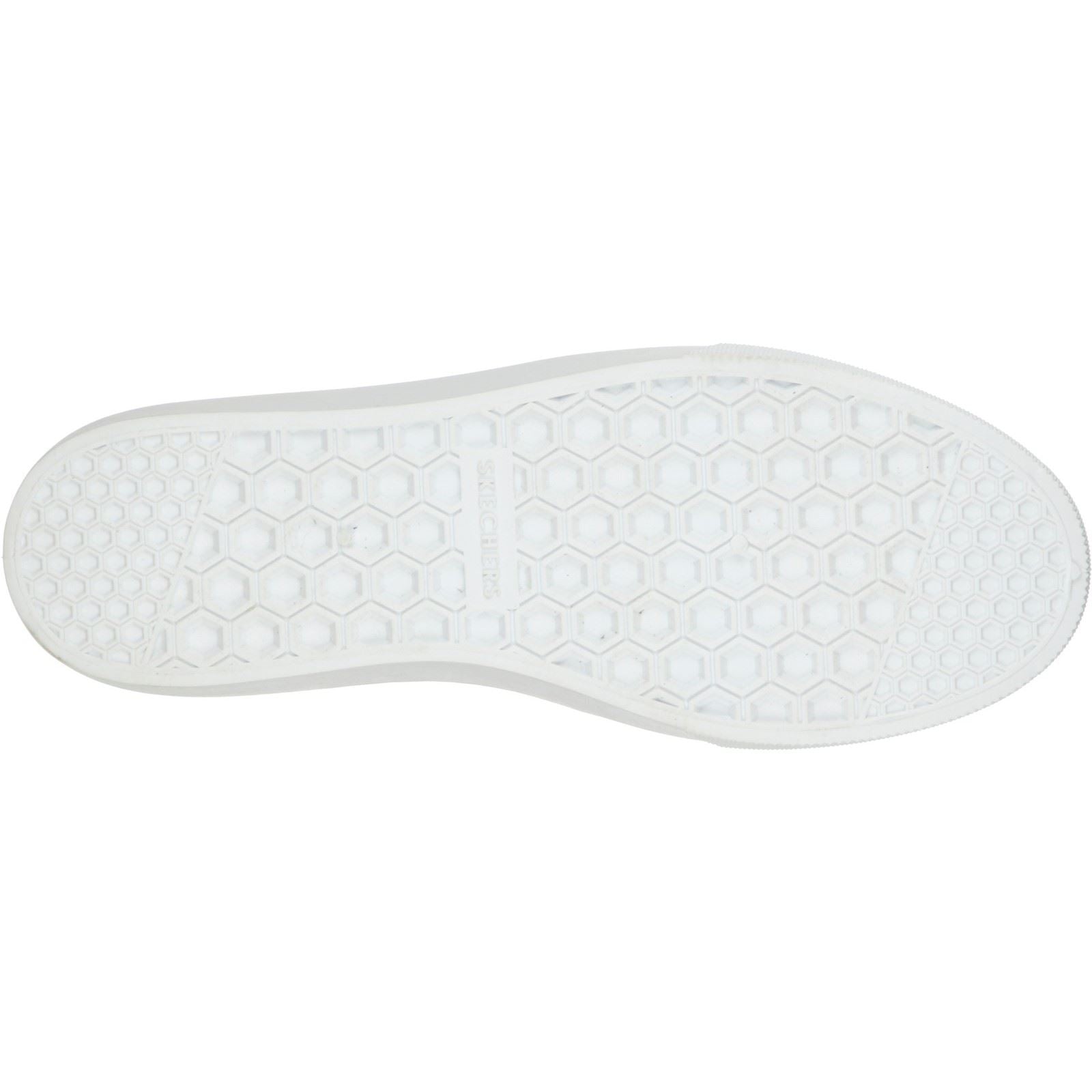 Women's Wide Fit Skechers 155503 Poppy Drippin Love Slip On Shoes