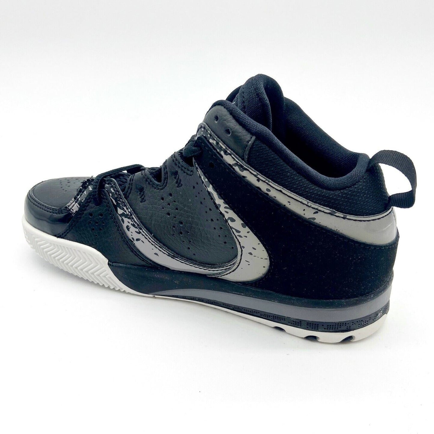 Jordan Phase 23 2 (PS) Black White Cement Grey Kids Basketball Shoes 602674 010