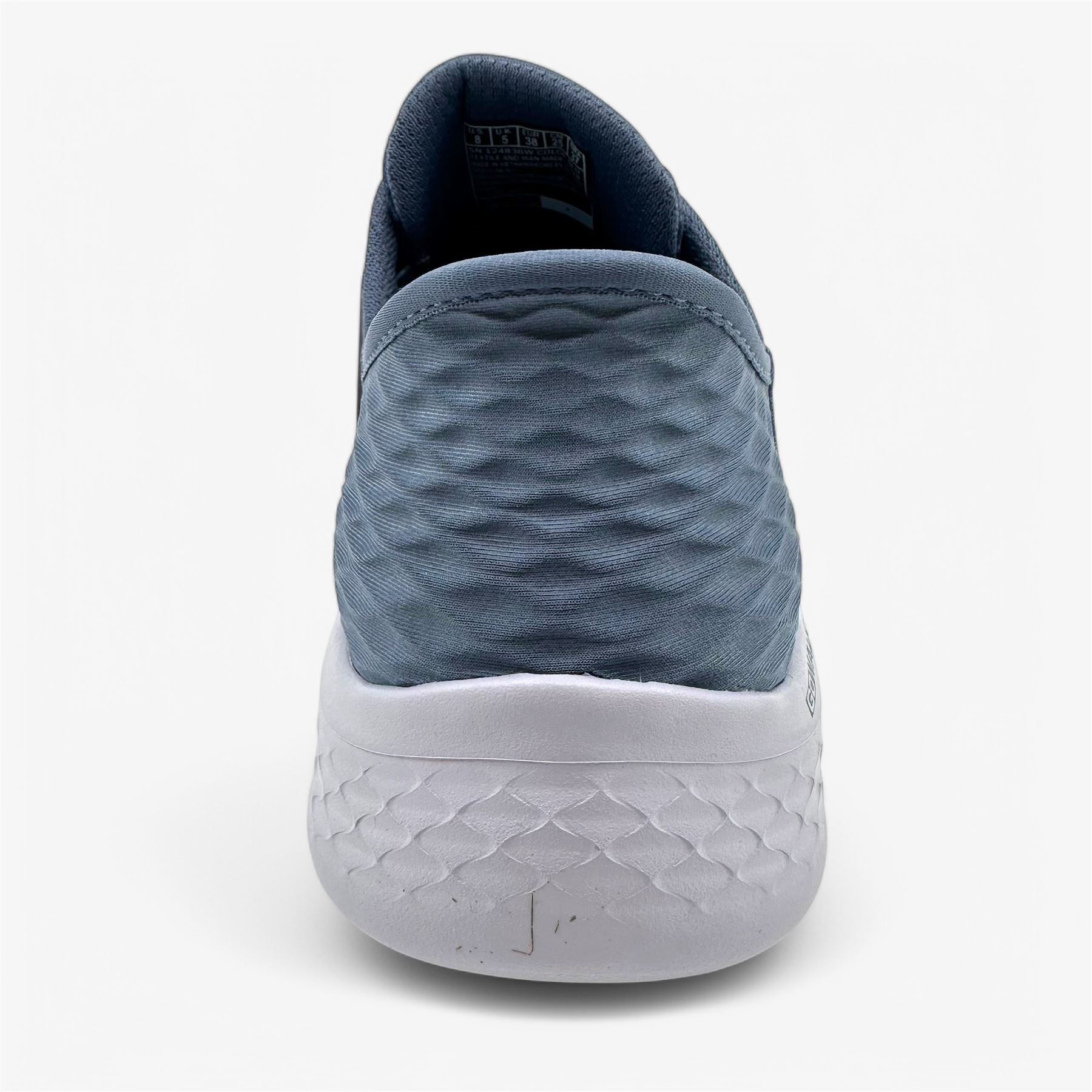 Skechers Go Walk Flex Grand Entry Blue Womens Wide Athletic Sneaker