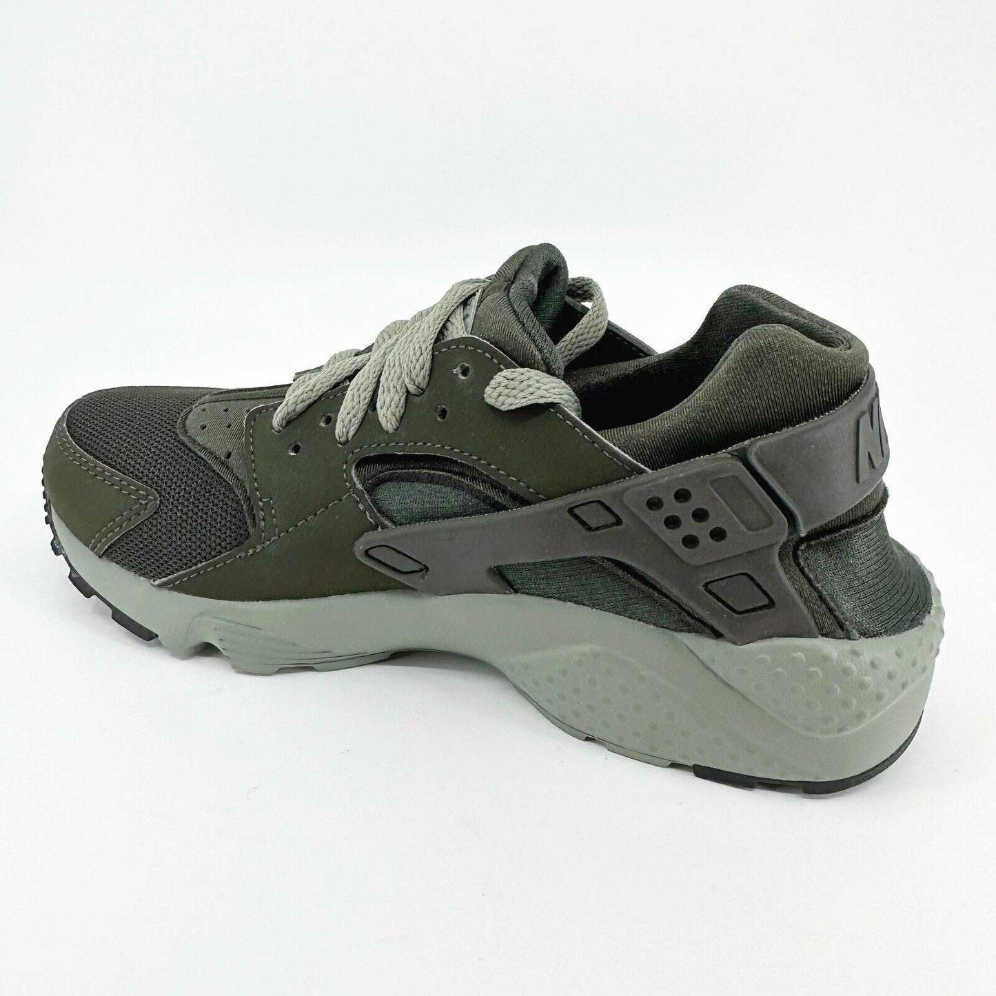 Nike Huarache Run (GS) Sequoia Dark Stucco Kids Running Shoes 654275 303