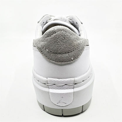 Jordan Air Jordan 1 Elevate Low White Natural Grey White Womens Athletic Sneaker