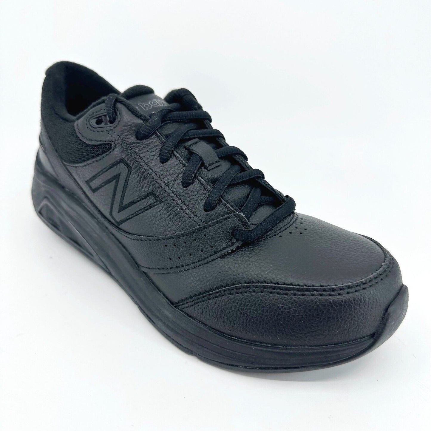 New Balance 928v3 Black Leather Womens Size 7 AA Sneakers WW928BK3
