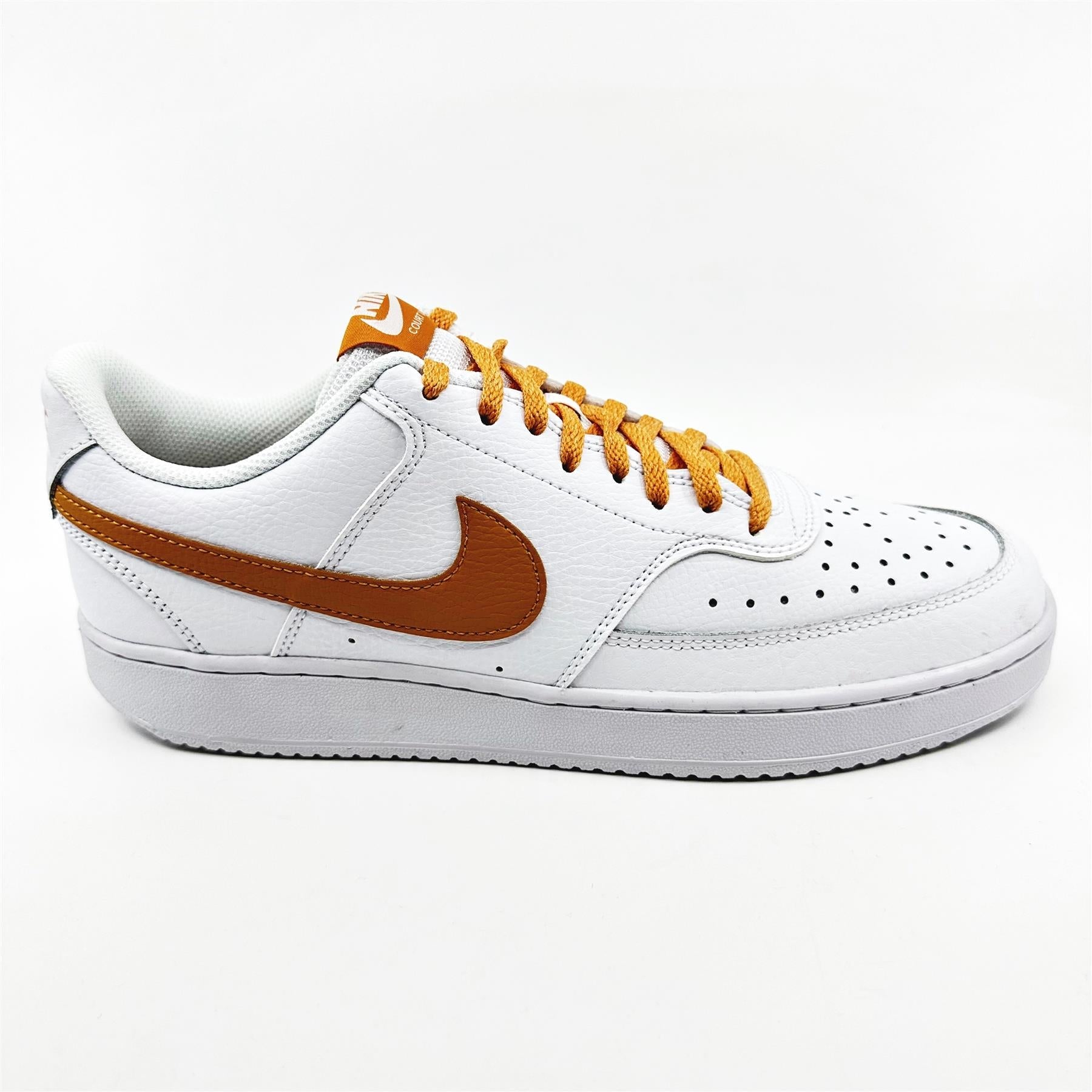 Nike Court Vision Low White Light Curry Womens Size 11 Athletic Sneaker