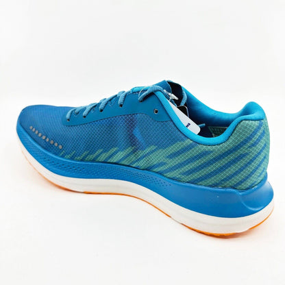 Skechers Go Run Razor Excess Blue Orange Womens Athletic Running Shoes
