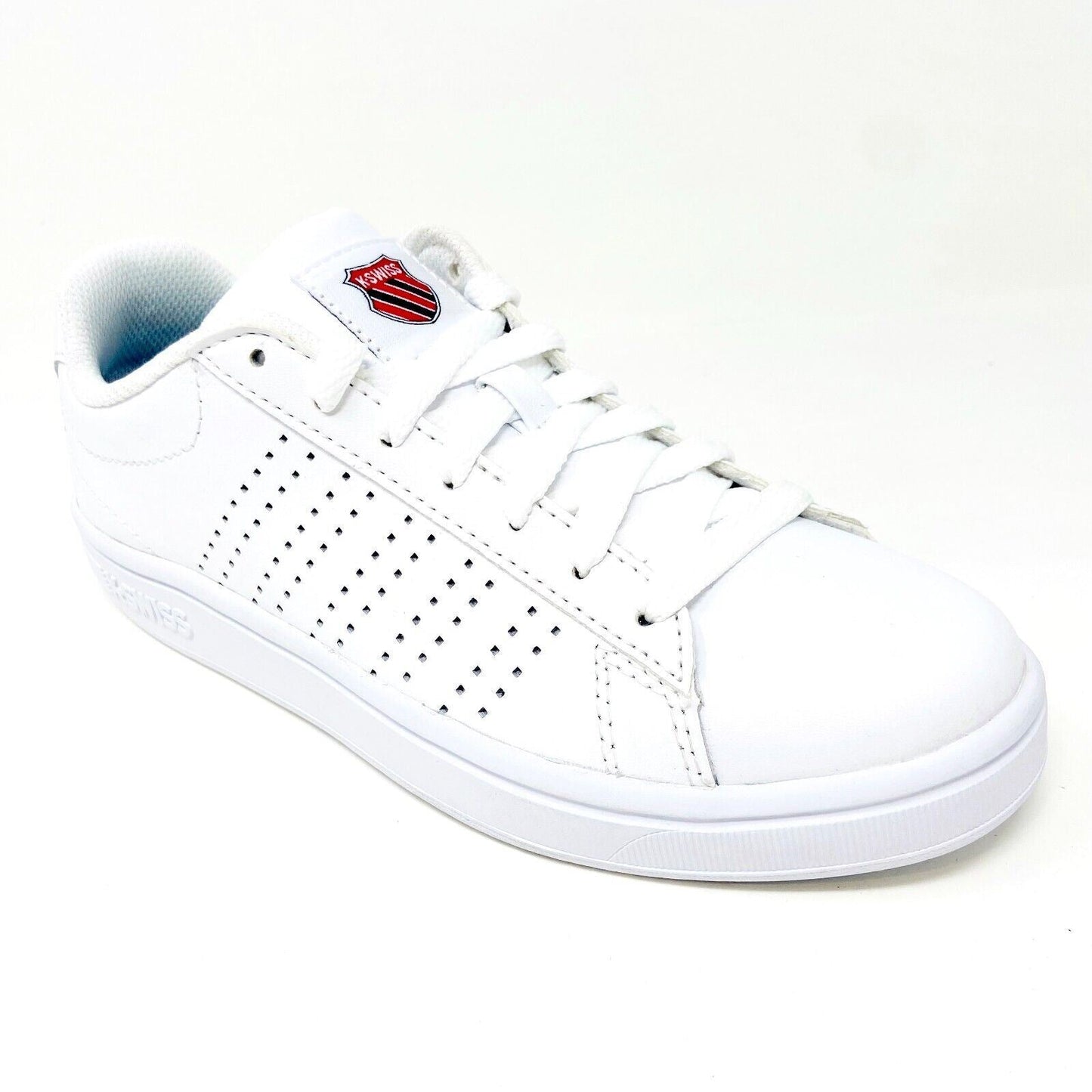 K-Swiss Court Casper White Corporate Womens Sneakers 95586 113