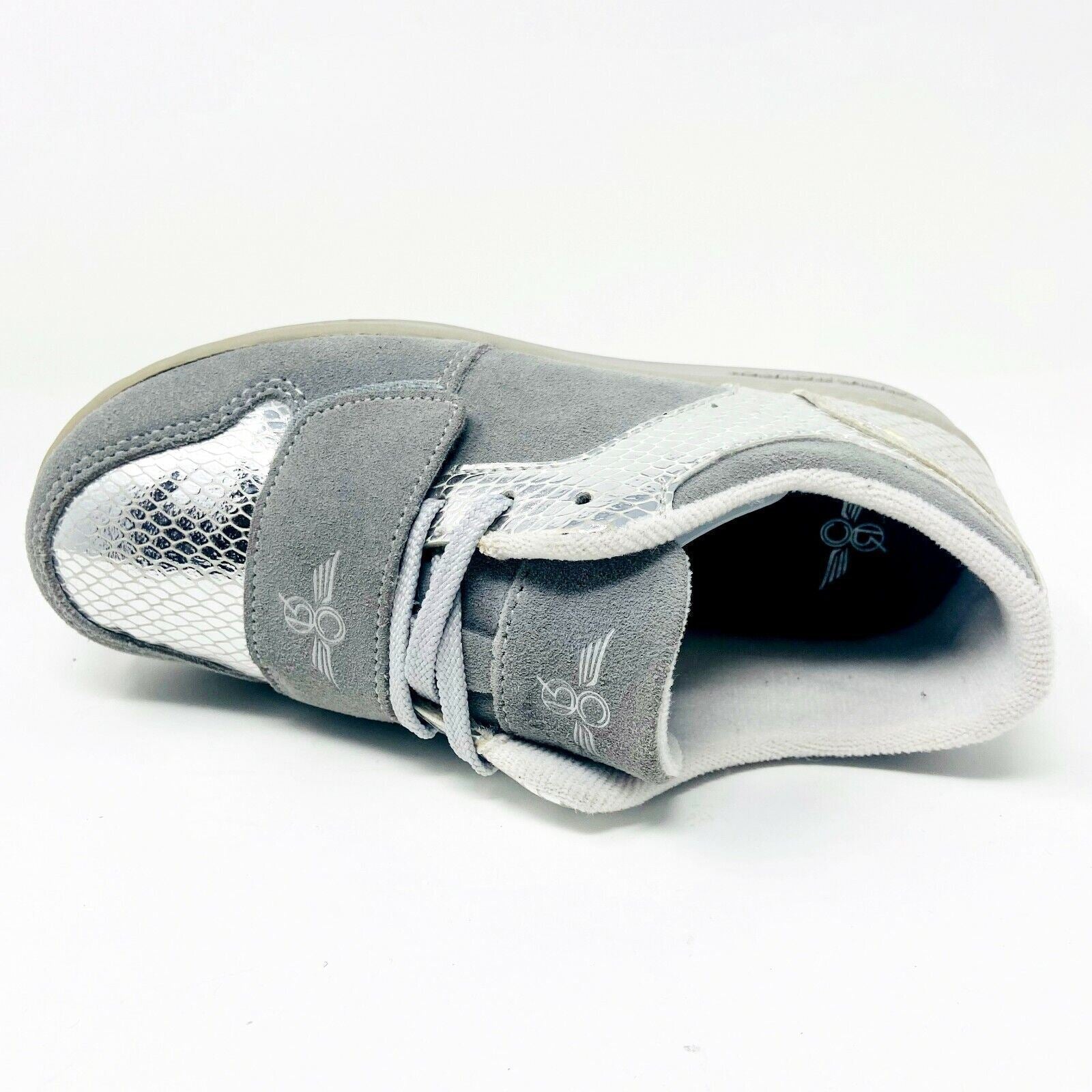 Creative Recreation Cesario Lo Lavender Metallic Silver Grey Kids Sneakers