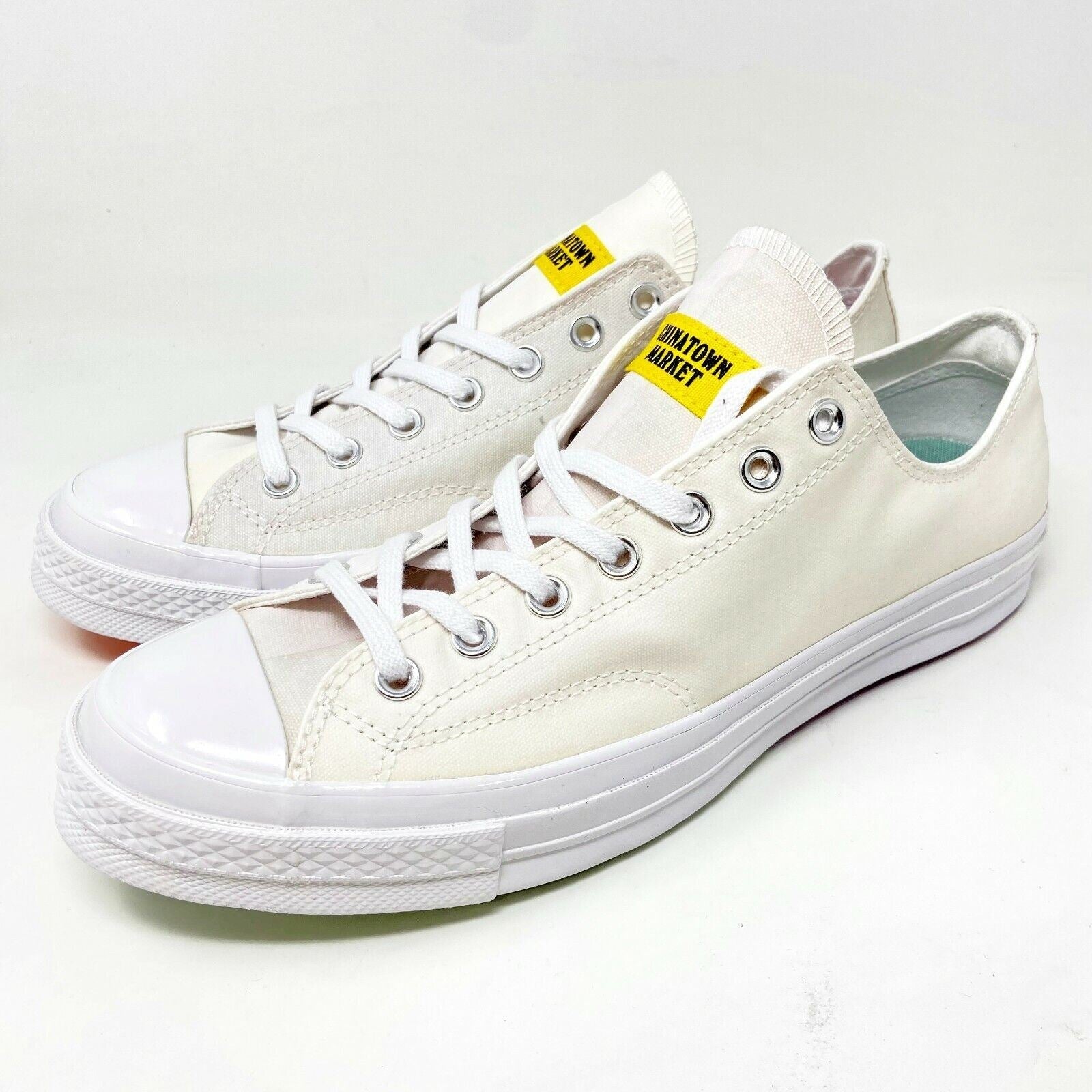 Converse Chinatown Market Chuck 70 Ox White UV Color Changing Mens Shoes 166599C