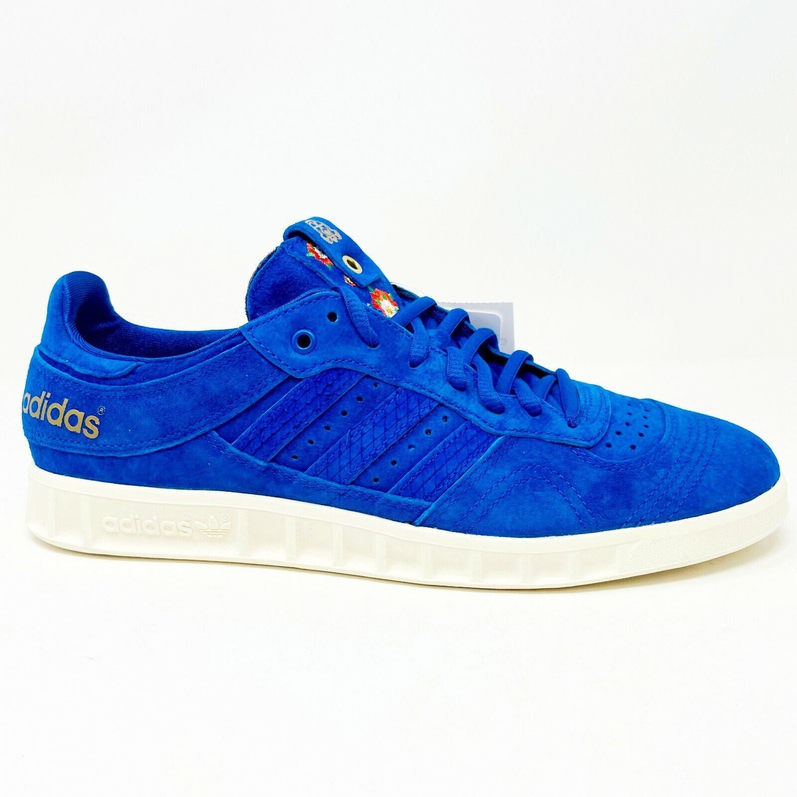 Adidas Consortium x Footpatrol x Juice Handball Top Blue Mens Size 8 CM7876