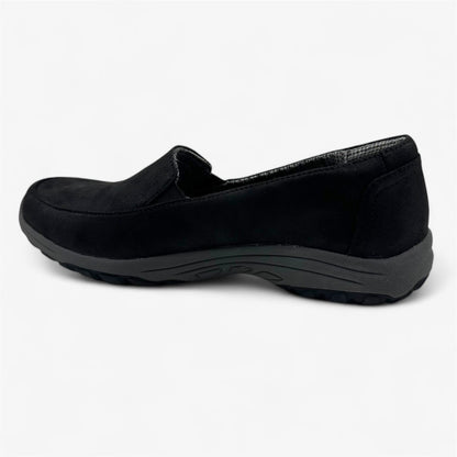 Skechers Raggae Fest 2.0 Black Womens Casual Relaxed Fit Slip-On