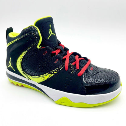 Jordan Phase 23 2 (GS) Black Volt Fire Red Kids Sneakers 602672 042