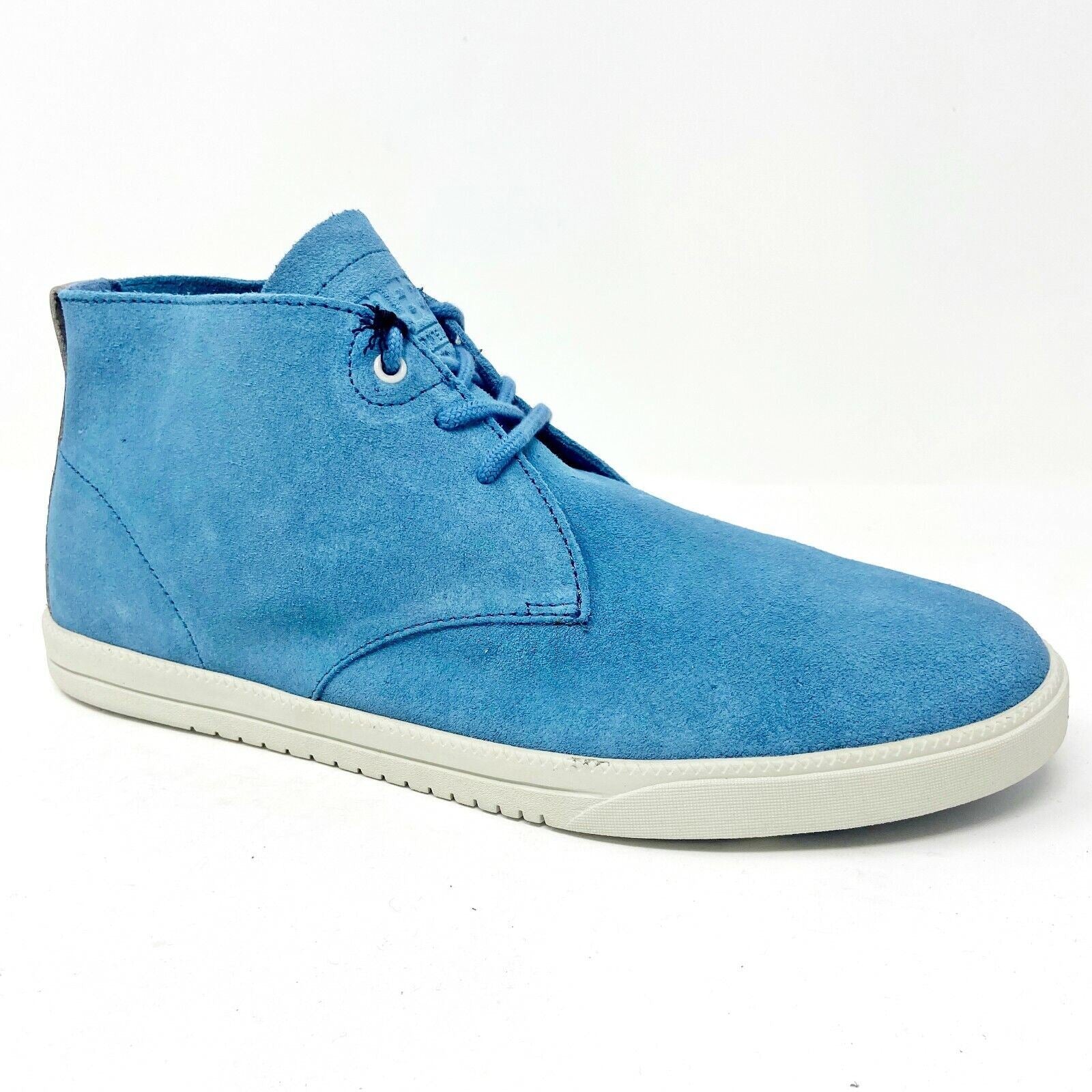 Clae Strayhorn Unlined Steel Suede Mens Premium Mid Casual Sneakers