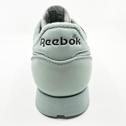 Reebok Classic Leather x Eames Office Sea Gray Black Mens Athletic Sneaker
