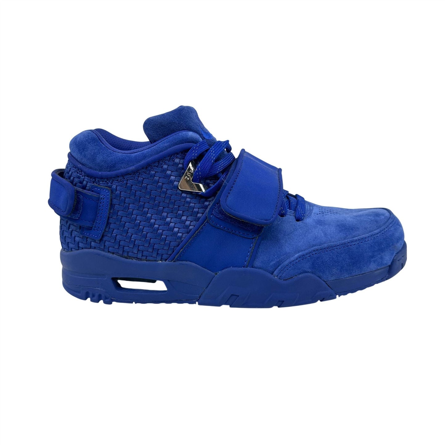 Nike Air Trainer V Cruz PRM Rush Blue Gym Red Mens Athletic Sneaker