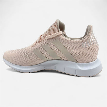 Adidas Swift Run 1.0 Wonder Quartz Cloud White Womens Athletic Sneaker