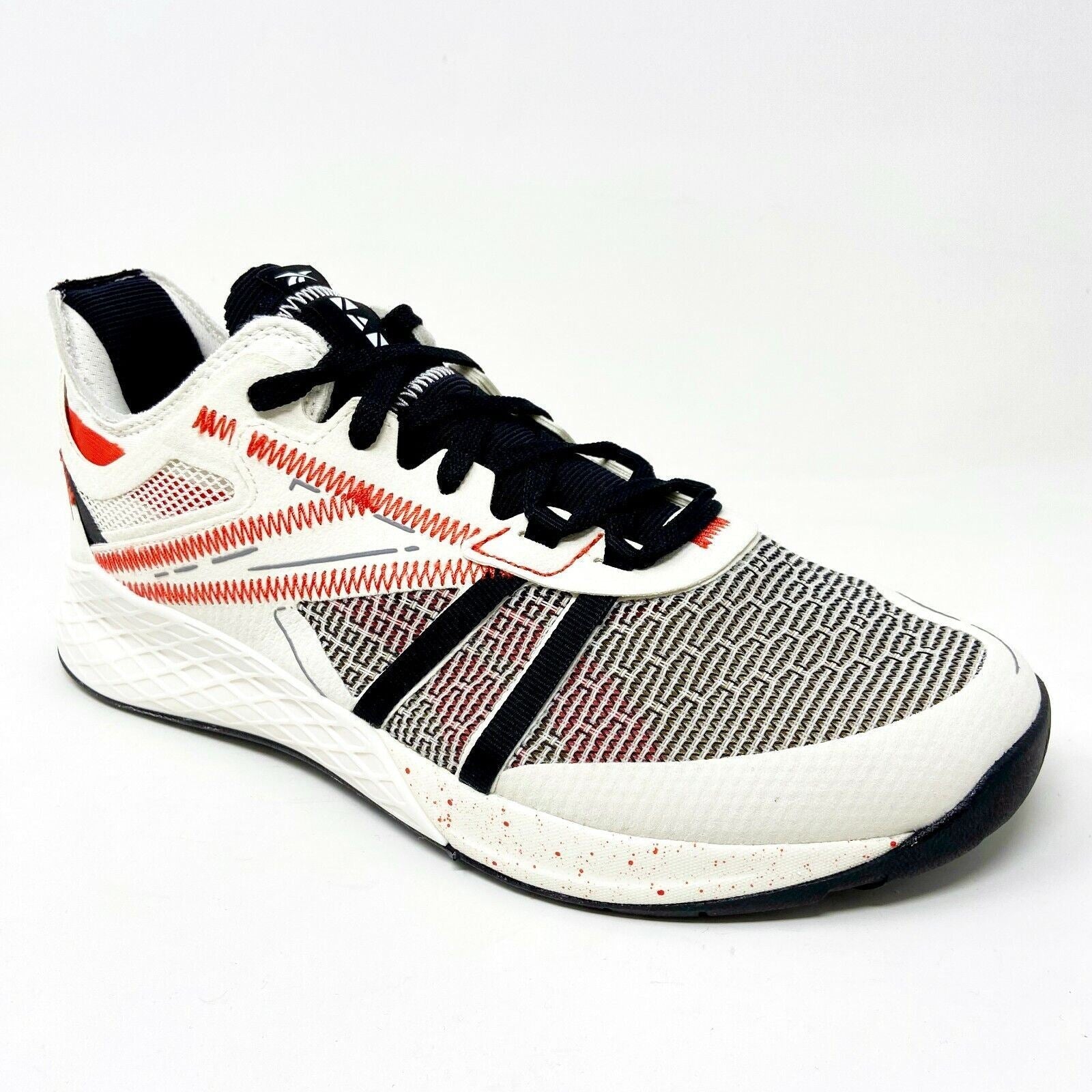 Reebok Nano Inside Out Chalk Carotene Black Mens Cross Training Gym Shoes