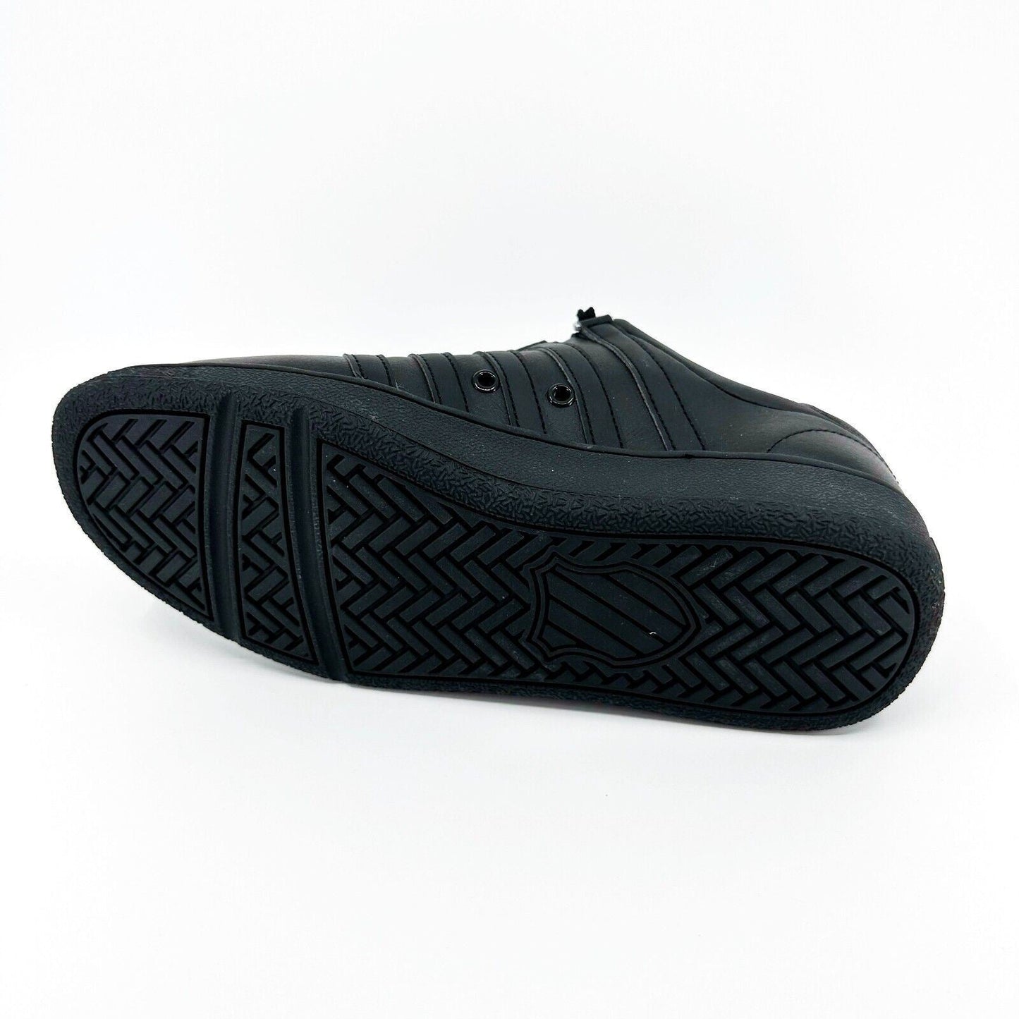 K-Swiss Mens Classic VN Heritage Size 9.5 Black Blue Red Sneakers 05826 020