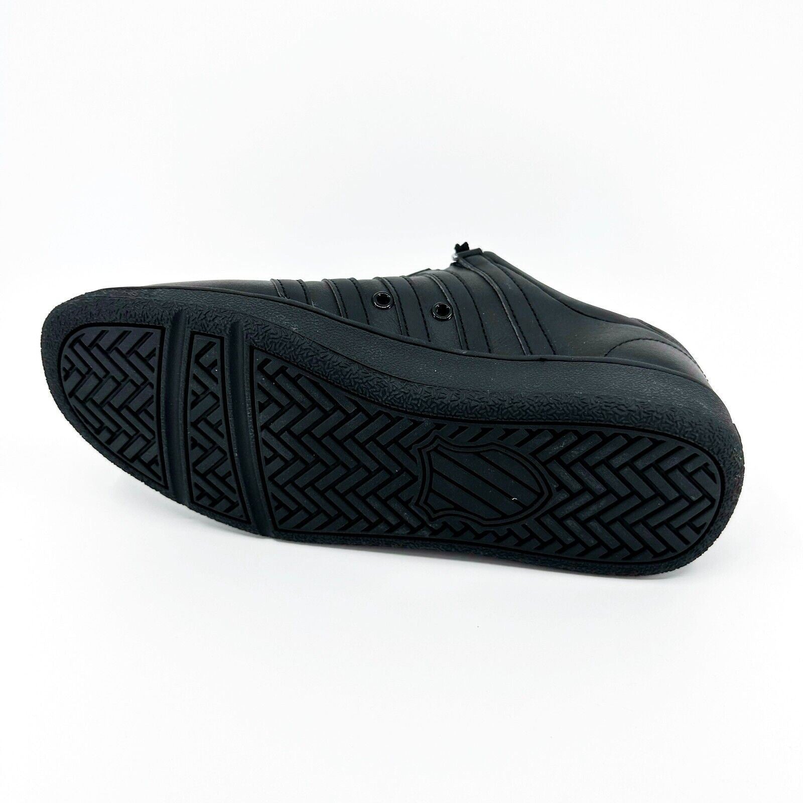 K-Swiss Mens Classic VN Heritage Size 9.5 Black Blue Red Sneakers 05826 020