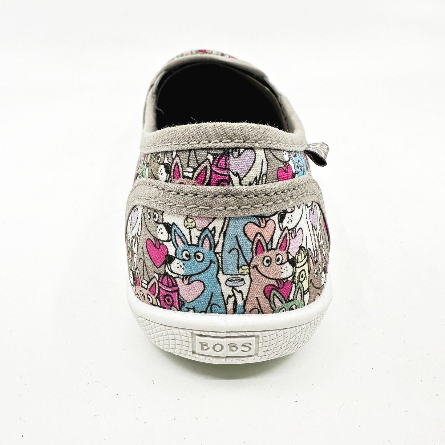 Skechers Bobs B Cute Love Shuffle Taupe Multi Womens Size 6.5 Casual Shoes