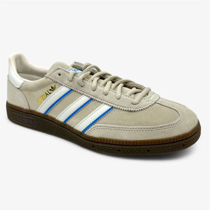 Adidas Handball Spezial Aluminum Bright Blue Mens Size 8 Athletic Sneaker