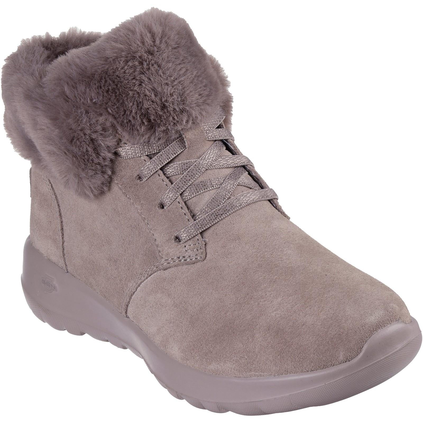 Women's Wide Fit Skechers 144334 On The Go Joy Boots