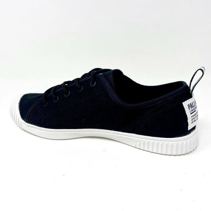 Palladium Womens Easy Lace Black White Casual Sneakers 96661 008