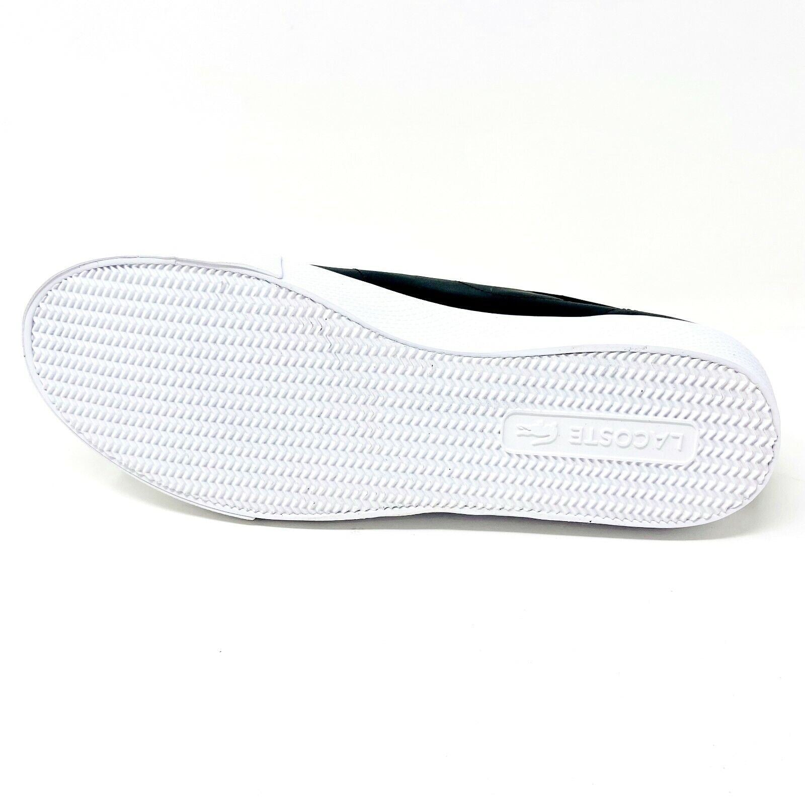 Lacoste Ziane Plus Grand 1201 CFA Black White Leather Womens Casual Shoes