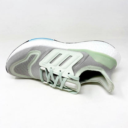 Adidas UltraBoost 22 Grey Green Off White Womens Running Shoes GY7285