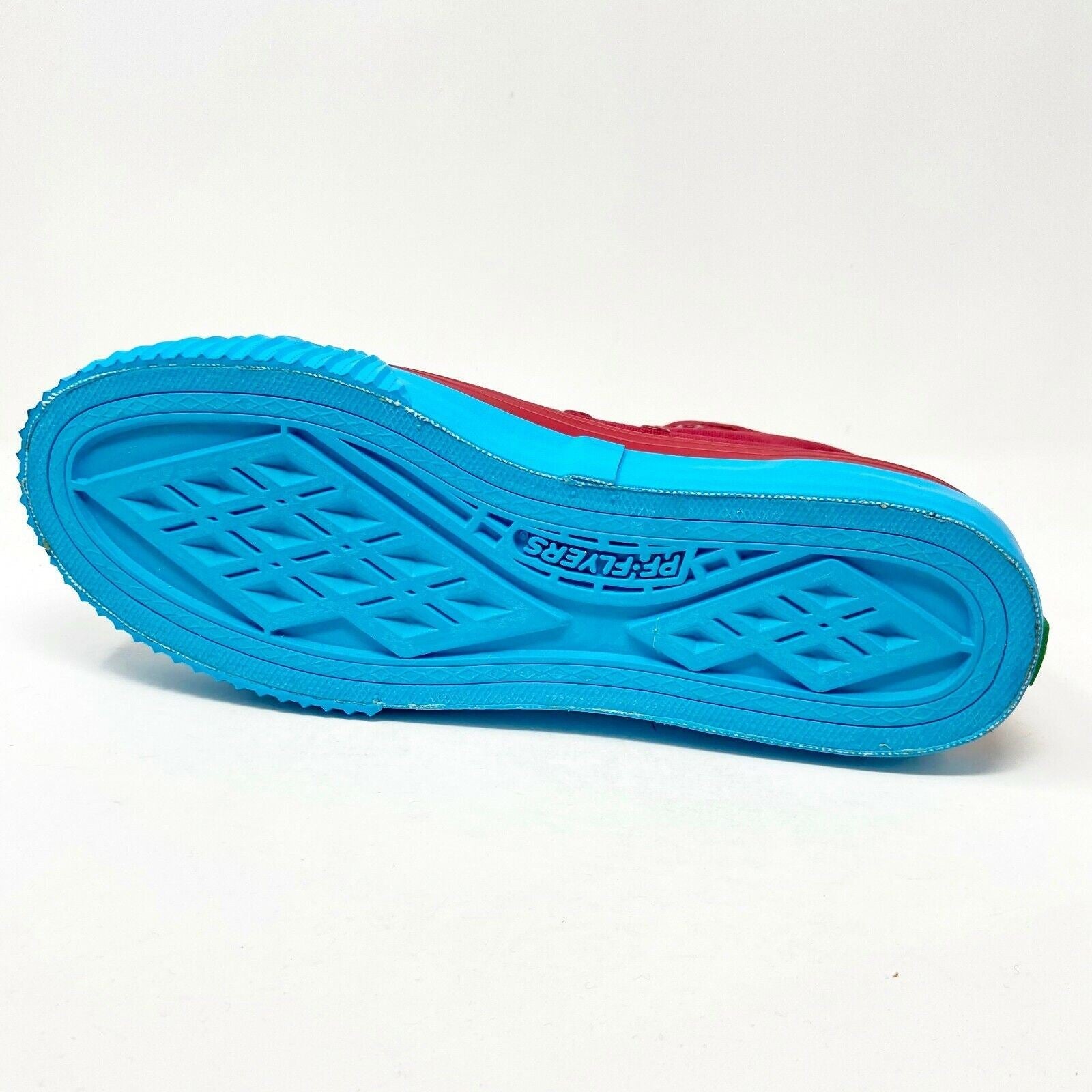 PF Flyer Center Hi Red Blue Mens Retro Casual Sneakers PM12OH1V