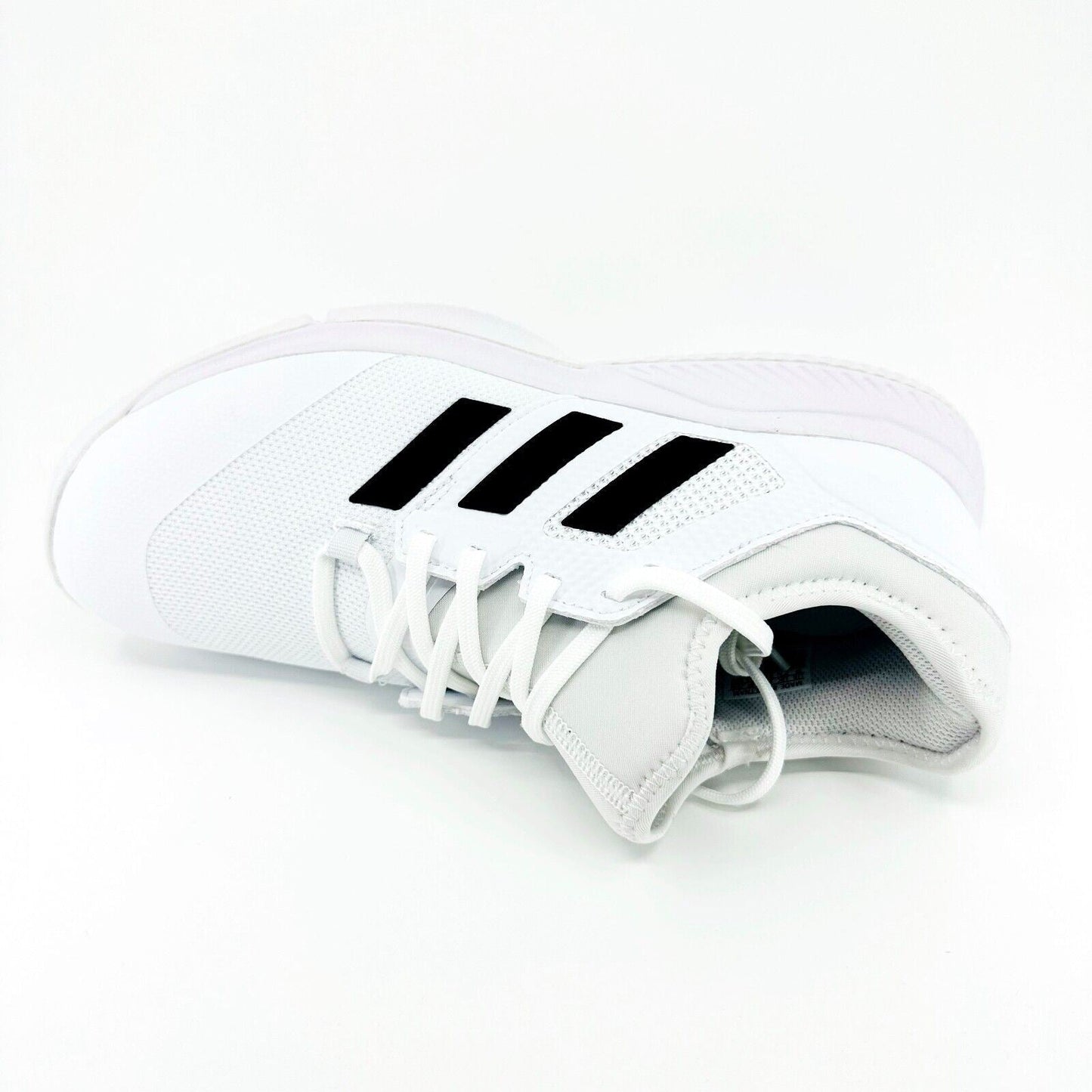 Adidas Court Team Bounce White Black Womens Size 9 Badminton Trainers FX1805
