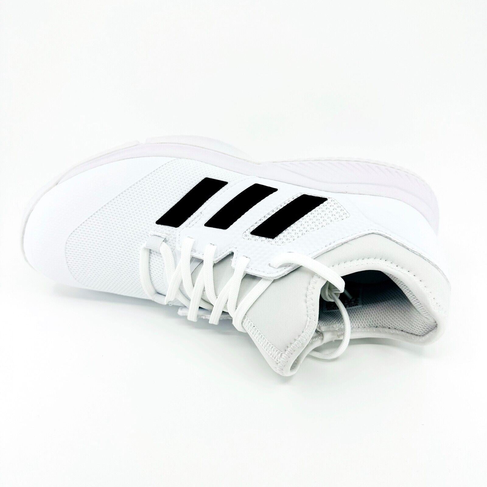 Adidas Court Team Bounce White Black Womens Size 9 Badminton Trainers FX1805